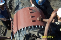 Pipeline Clamp Repair and Maintanance