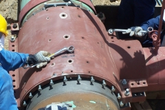 high pressure pipeline connector repair